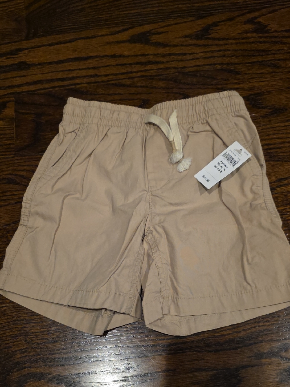 GAP Khaki/Tan Kids Shorts with Drawstring